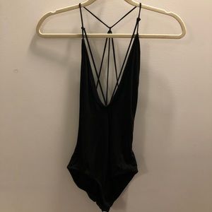 UO Deep Cut Bodysuit